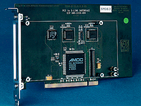 Photo of PCI to S-LINK interface